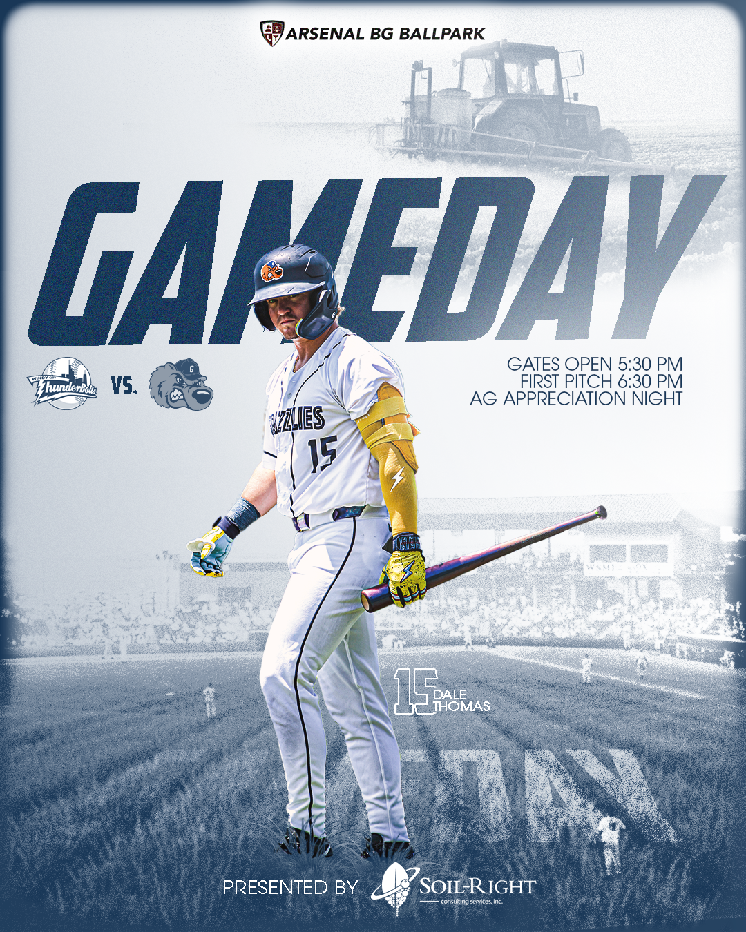 Gateway Grizzlies flyer design